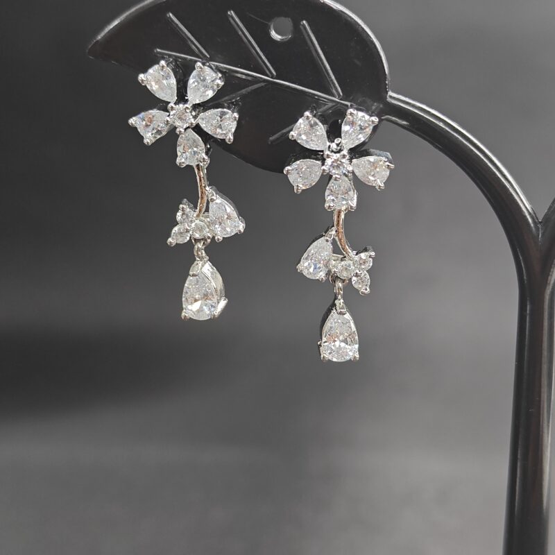 "Dewdrop Bloom Earrings"