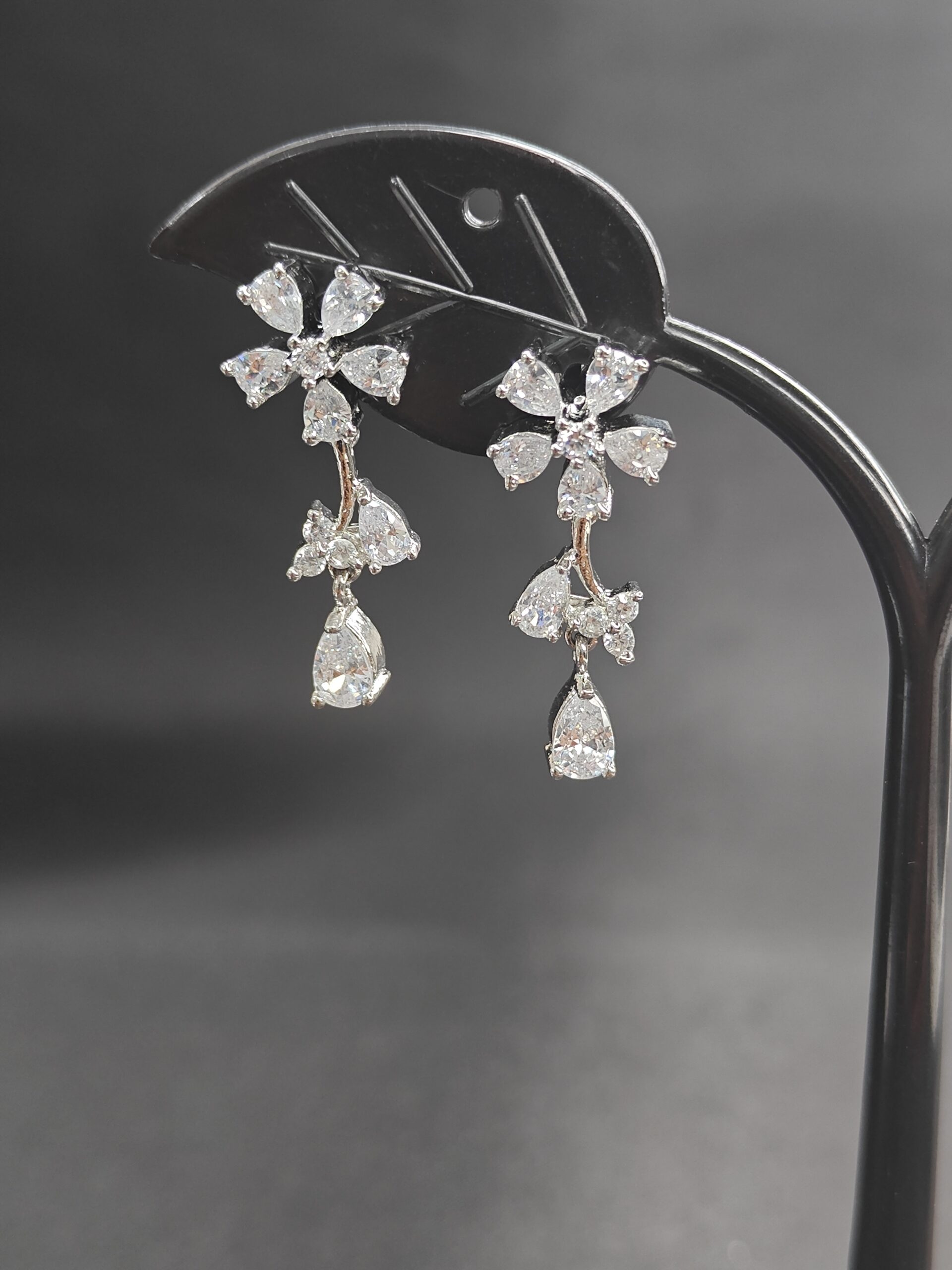 "Dewdrop Bloom Earrings"