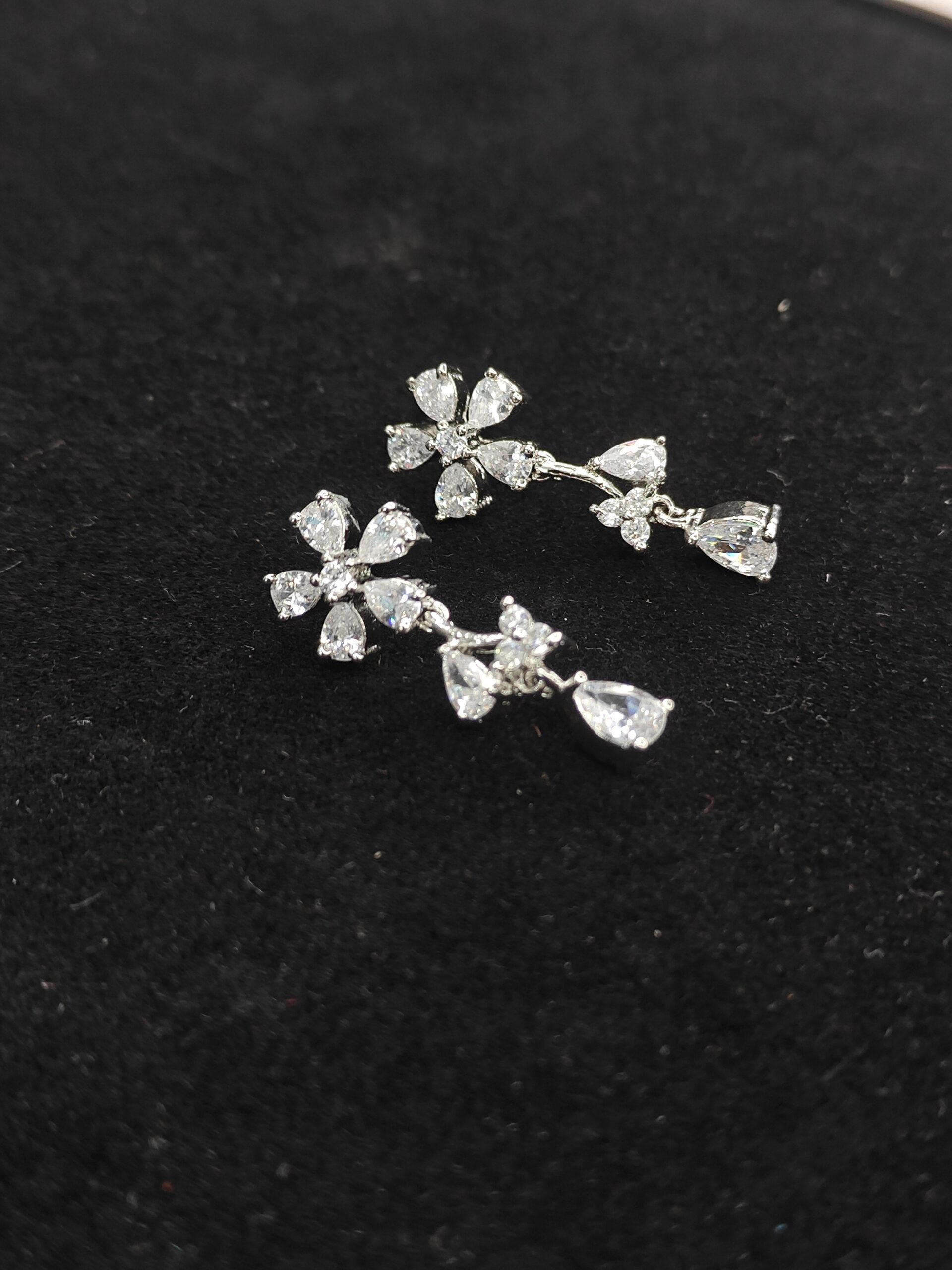 "Dewdrop Bloom Earrings"