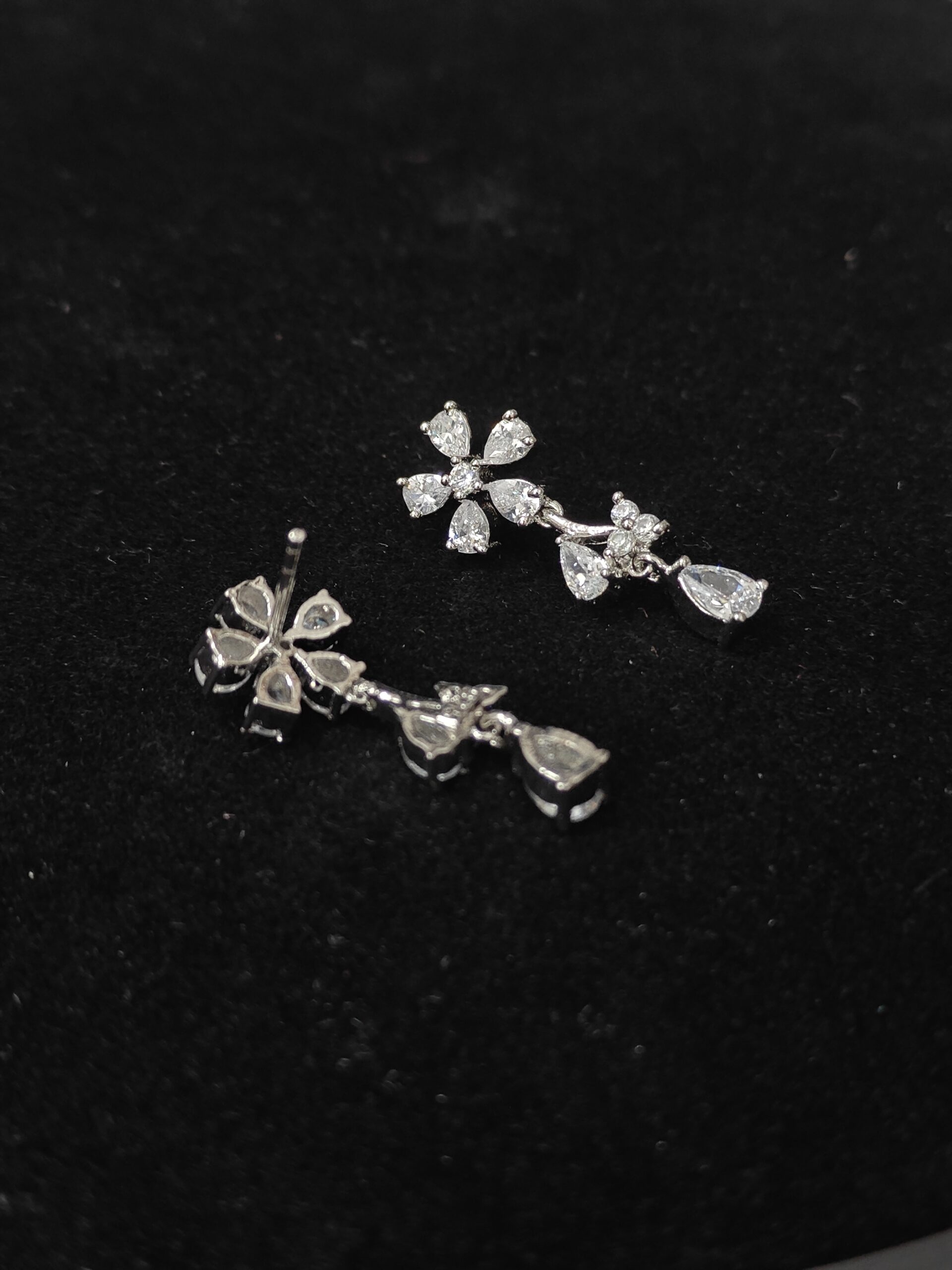 "Dewdrop Bloom Earrings"