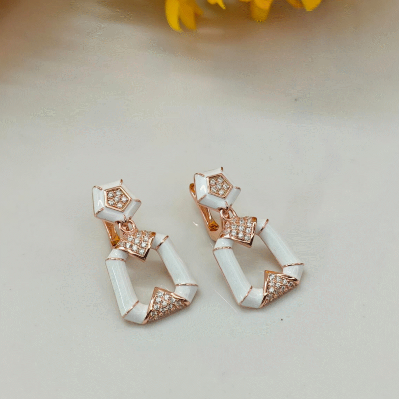 Geometric Elegance Earrings