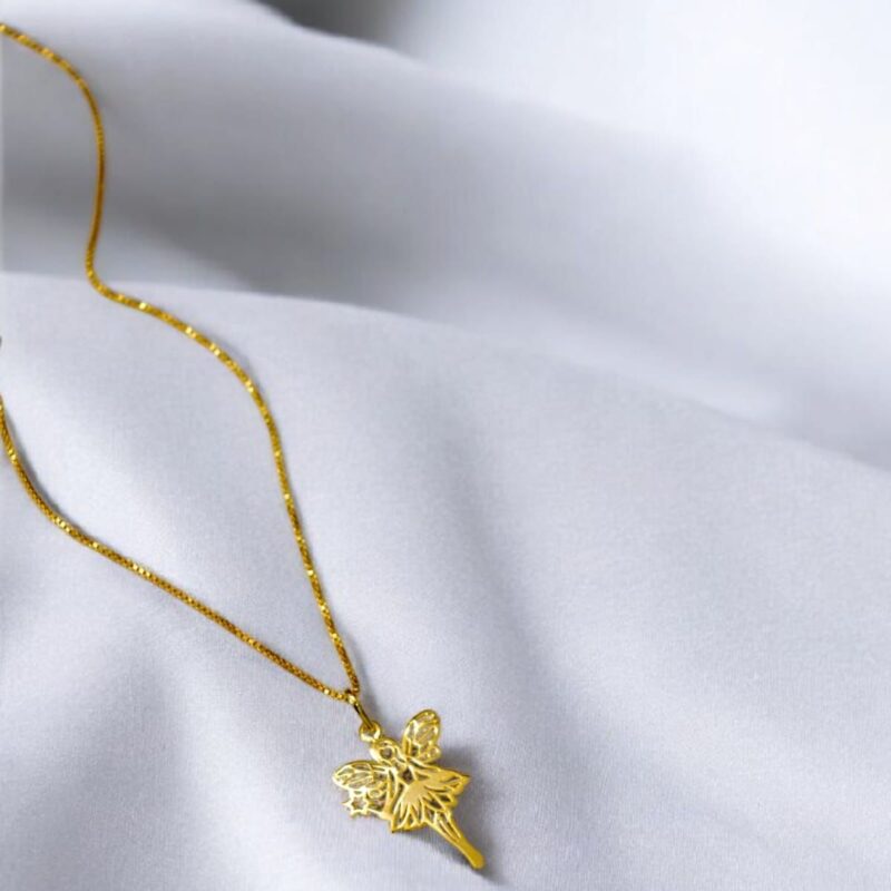 Golden Fairy Pendant