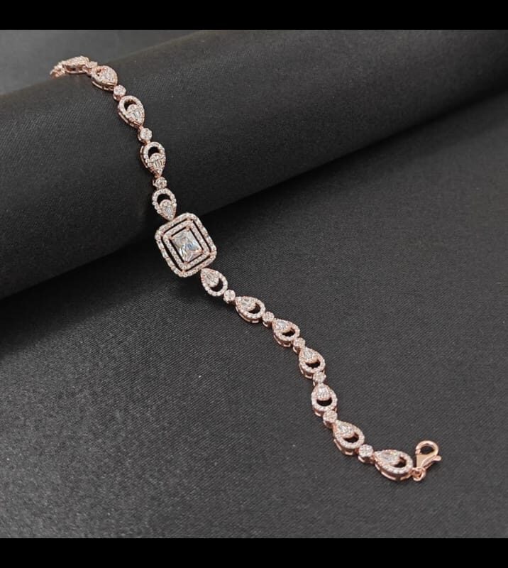 Regal Rose Gold Bracelet