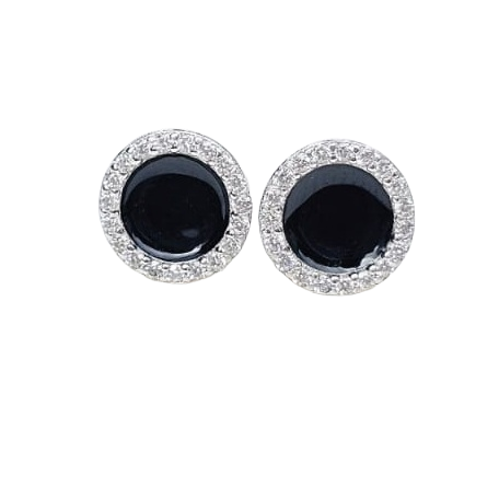 The Eclipse Fan Stud Earrings 🔘
