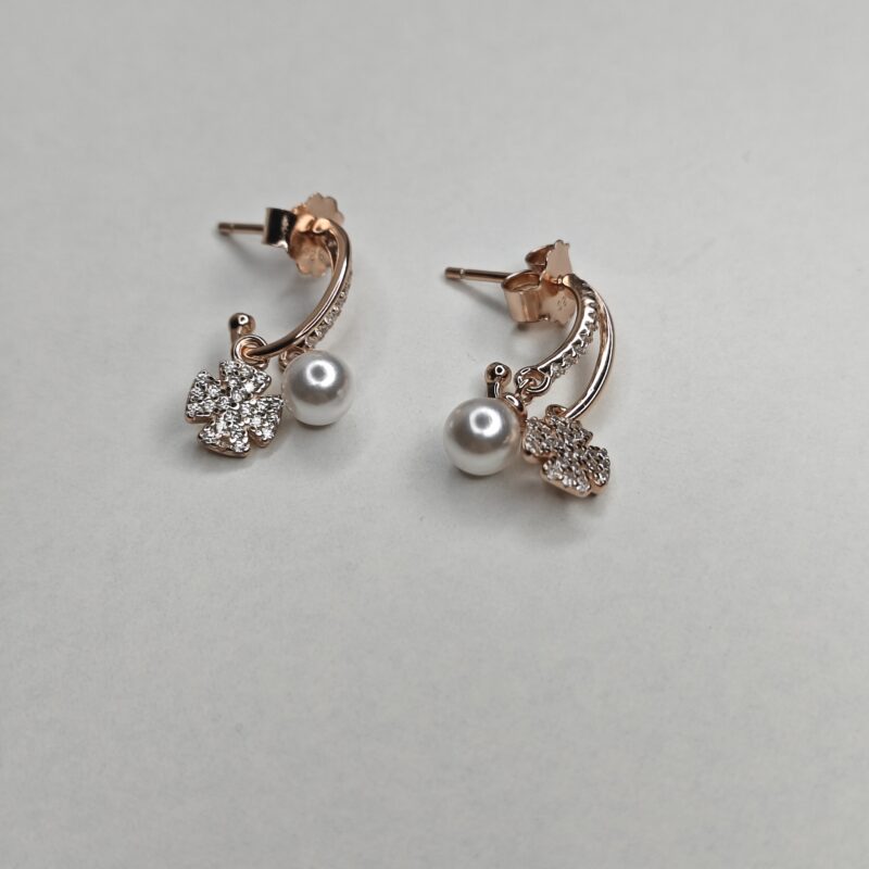 Pearl Blossom Earrings